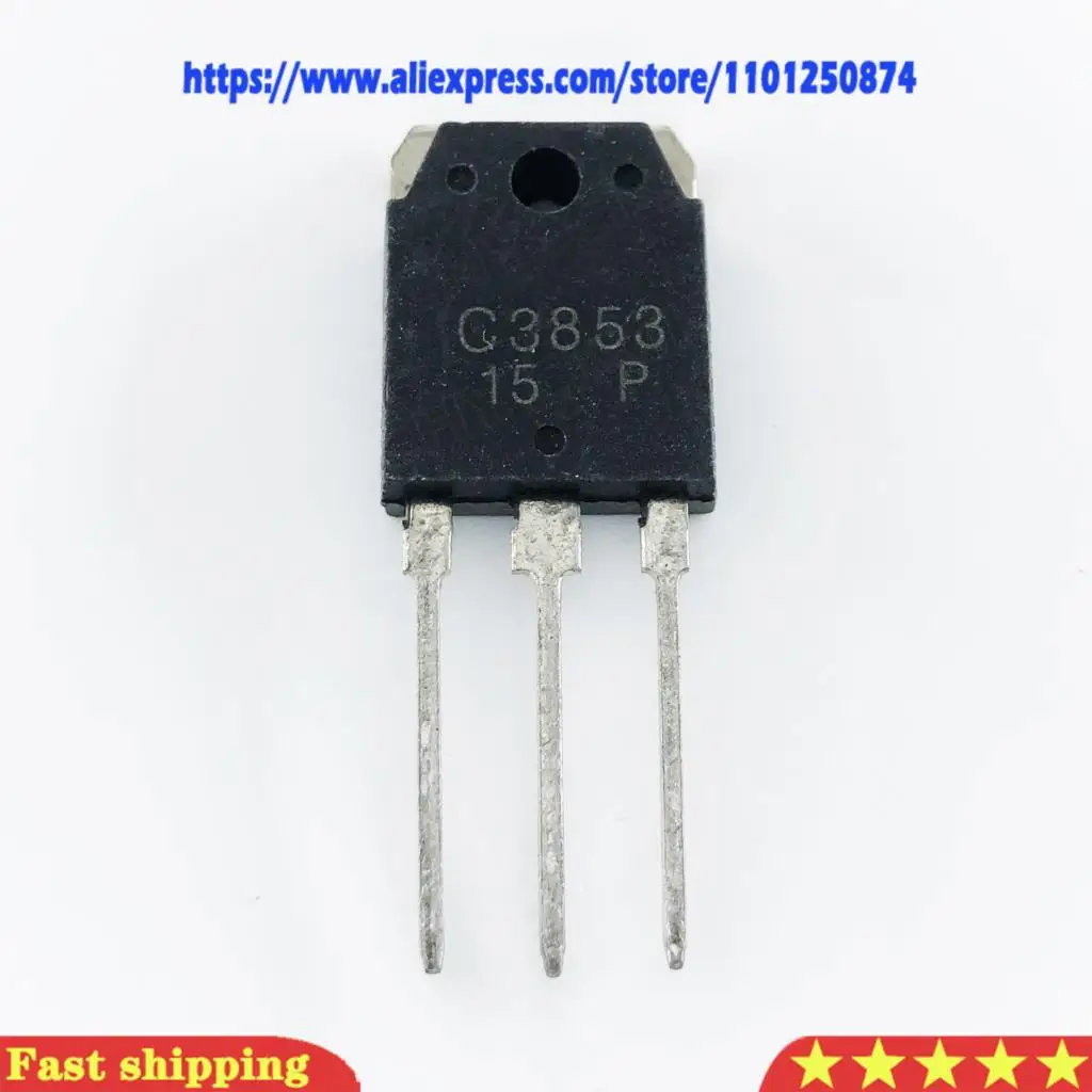 10 buah = 5 pasang 2SA1489 2SC3853 A1489 C3853 TO-247 asli baru dalam stok