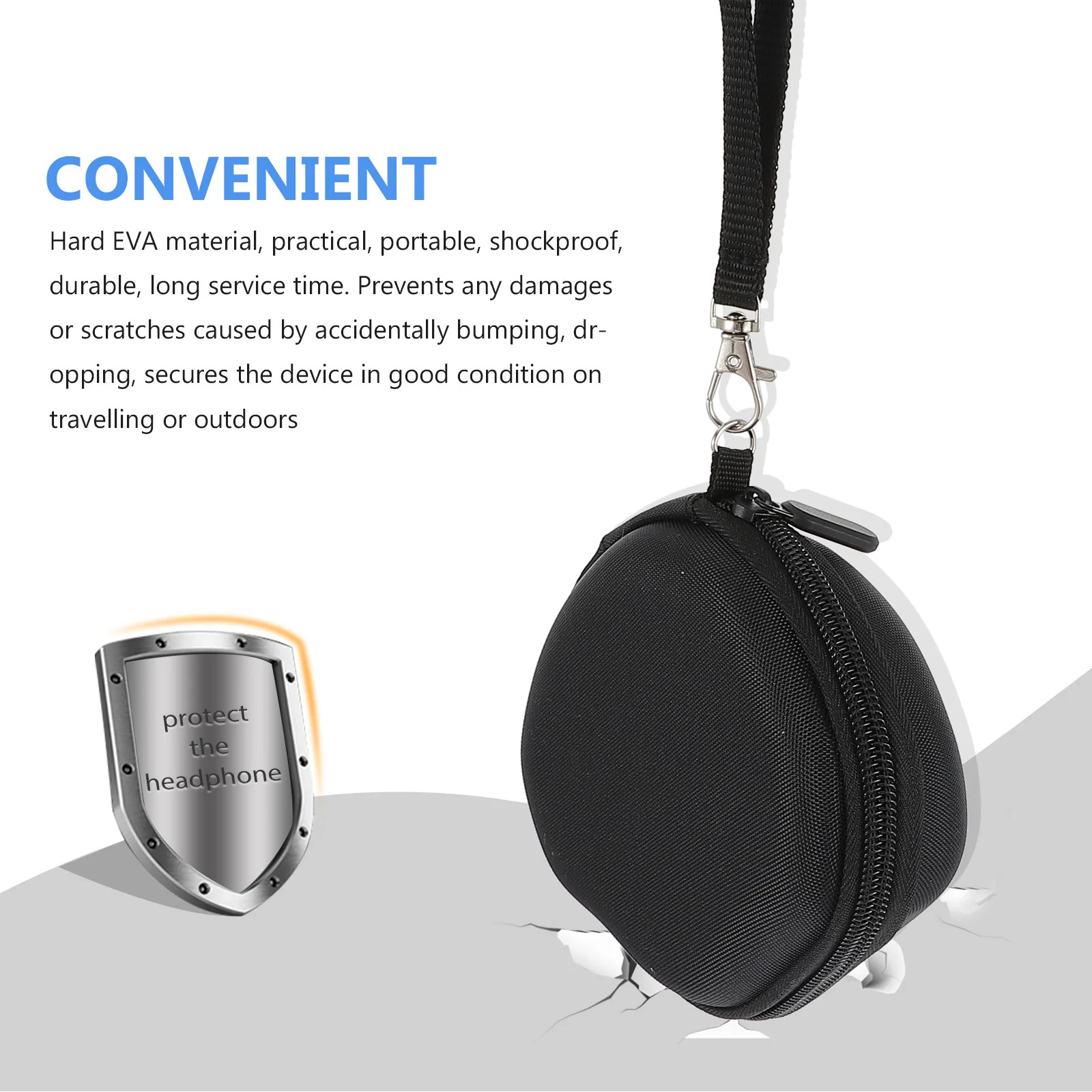 

Eva Wireless Mouse Storage Case Portable Compact Shockproof Carrying Bag Compatible with M570 Ergo Travel Wireless Mouse