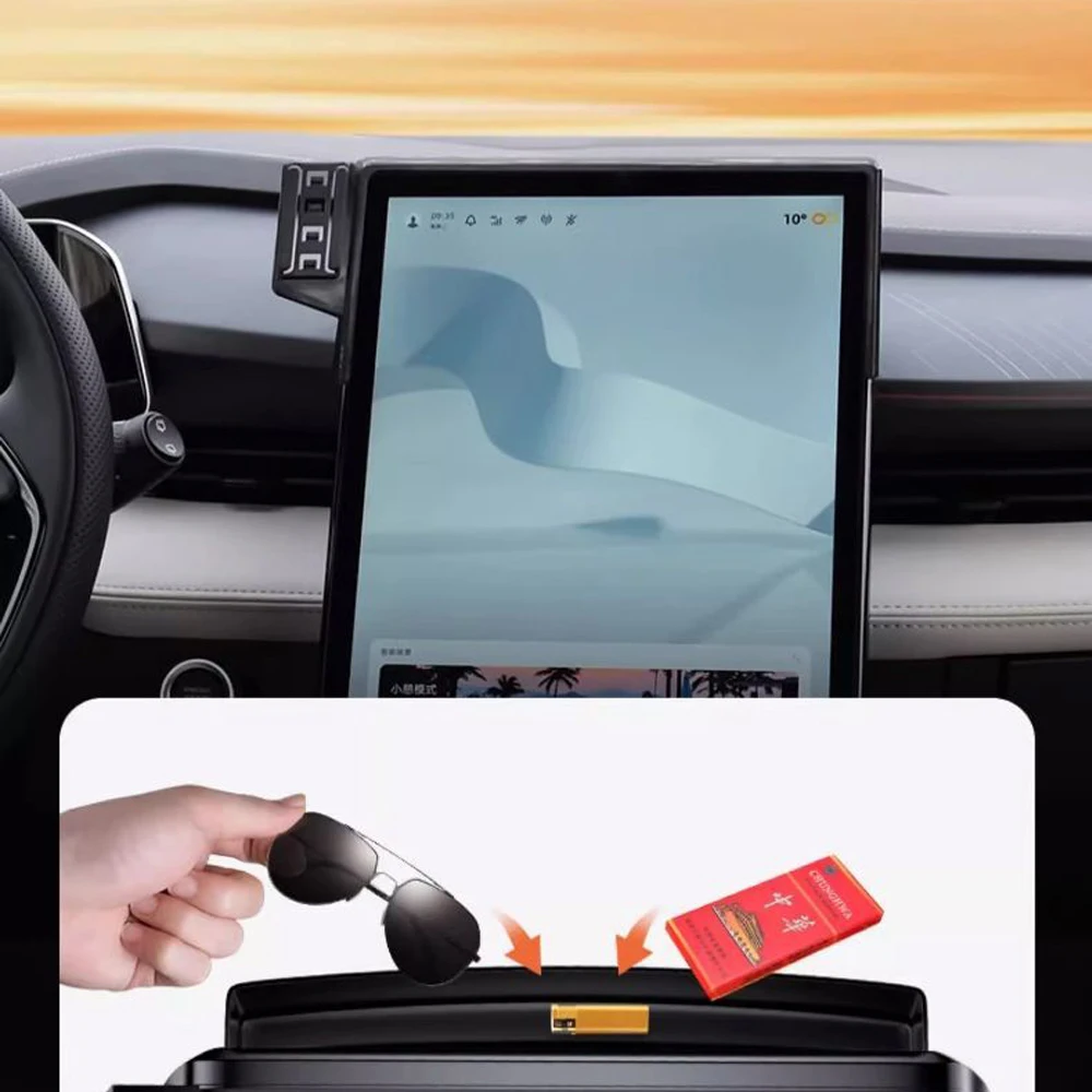 For 2023-2024 Geely Boyue Cool Mobile Hhone Car Holders Dedicated Screen Mobile Phone Holder Navigation Holder Parts