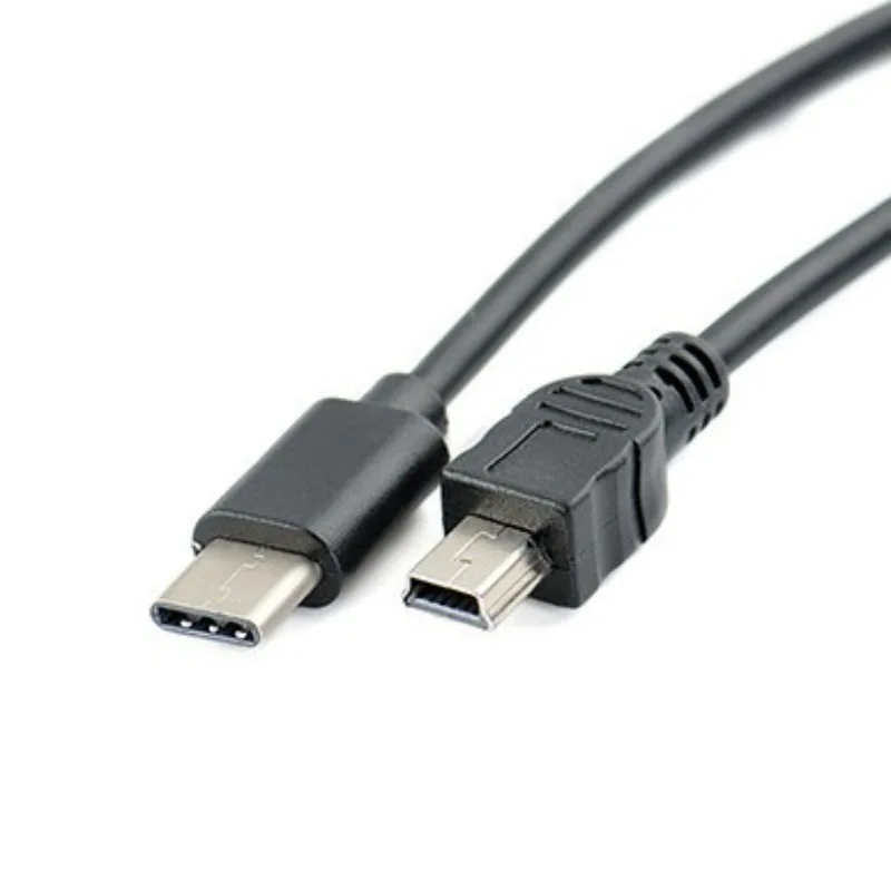 Type C to mini usb OTG CABLE FOR Nikon D3X D3S DS3 D4 D50 D70 D70s D80 D90 D100 Camera to phone edit picture video 0.3M