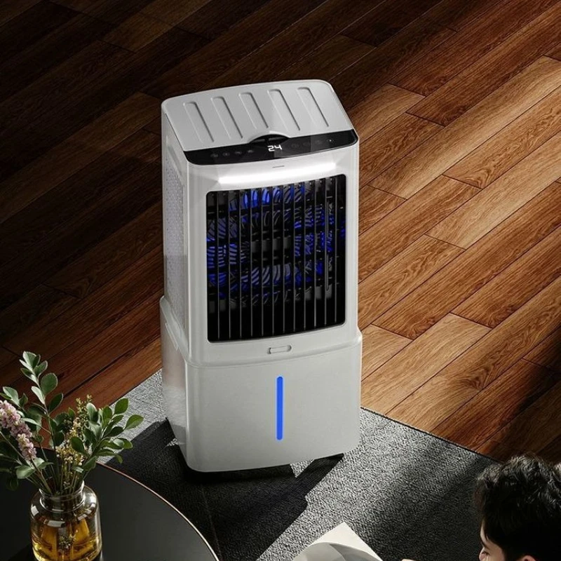 Evaporative Air Cooler Household Single-Cooling Water-Cooled Fan Compact Portable Cooling Unit