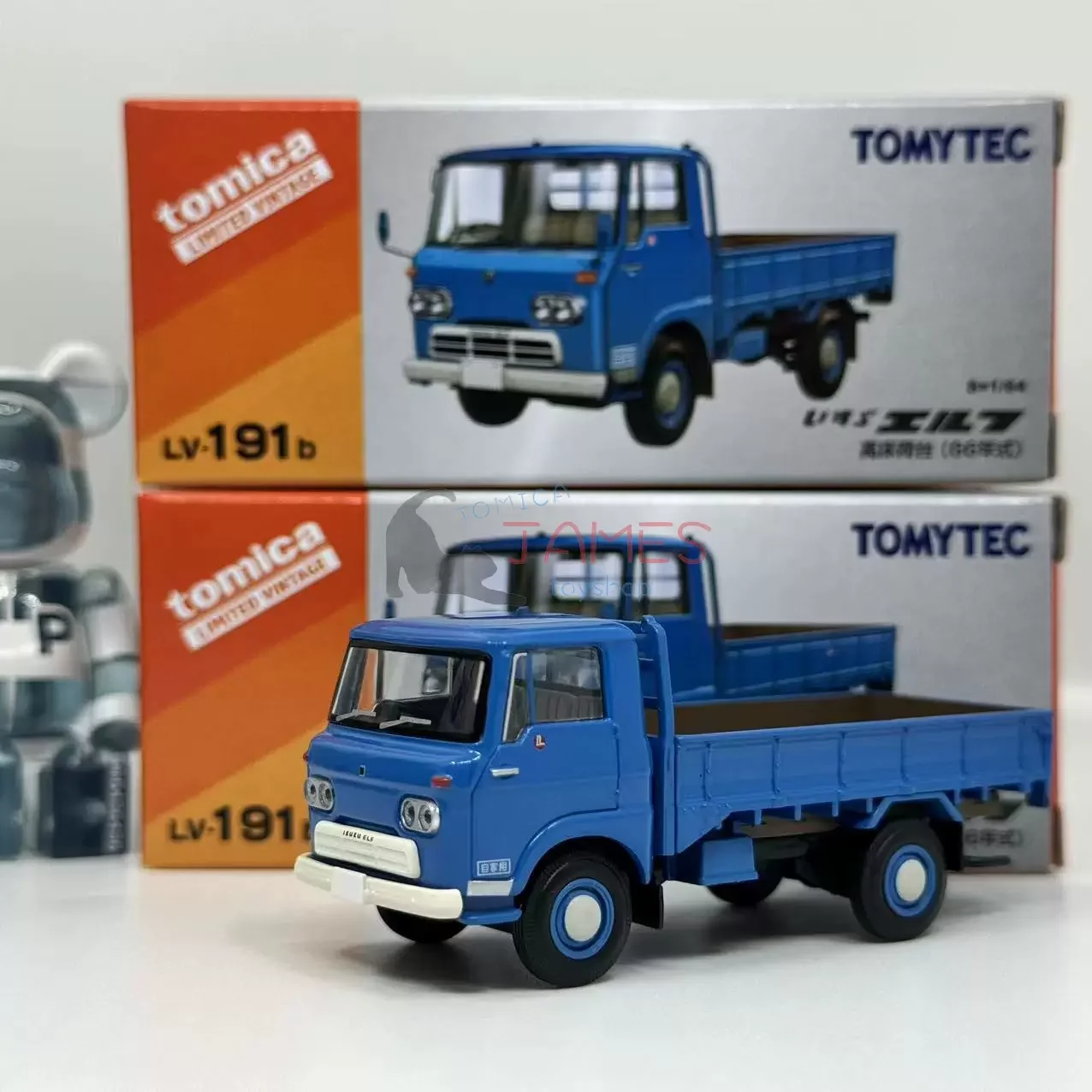 

2404 Tomytec Tomica TLV 1/64 LV-191b Isuzu Elf Nitzaki City Sweepers Die-cast model gifts