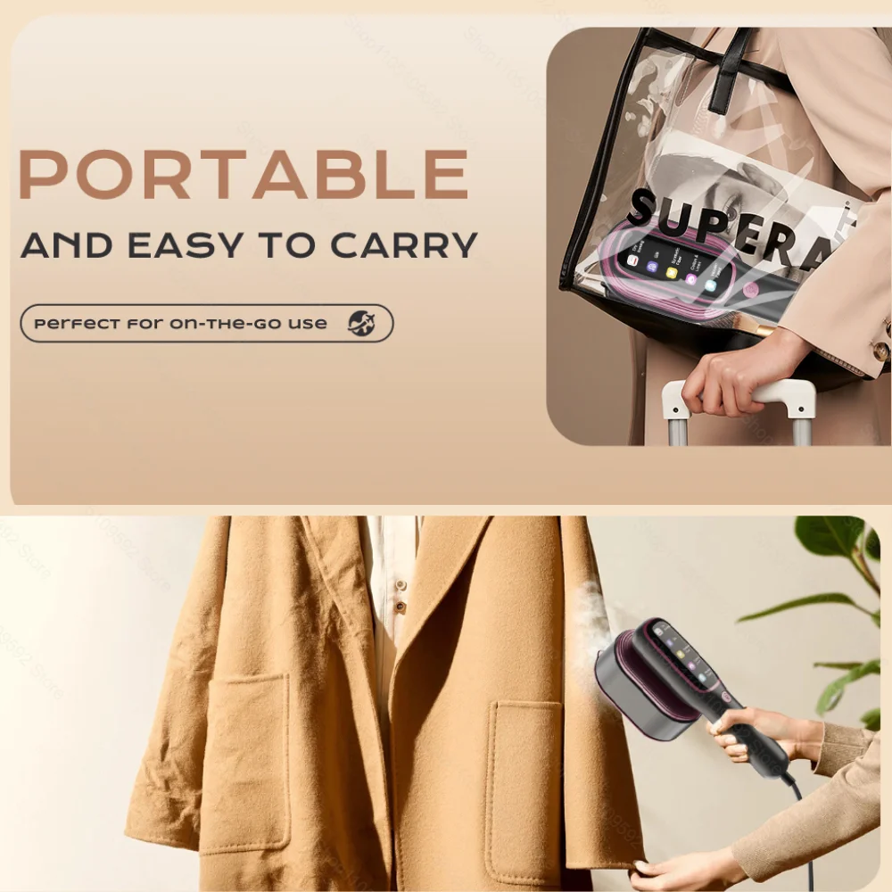 

Мини-отпариватель для одежды, ручной портативный утюг для дома и путешествий, для глажки одежды, с функцией сухой и влажной глажки