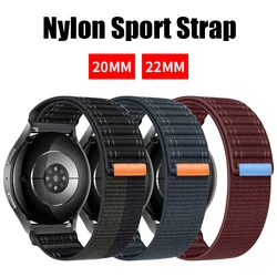 20mm 22mm Easy Fit Nylon Sport Strap For Garmin Forerunner 165/255/265745 band For Active/Vivoactive 4 Bracelet Venu 3 Watchband