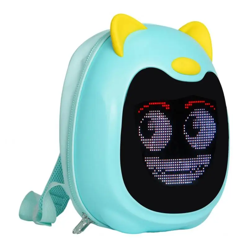 

LED Screen Baby Kindergarten Schoolbag Cellphone App Control Display Backpack Kid's Waterproof Travelling Satchels Back Pack