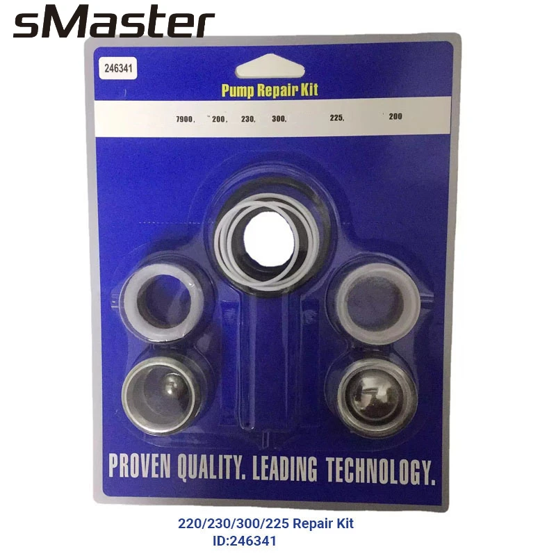 sMaster High Quality Airless Sprayer Accessories Repair Packing Kit 246341 or 246-341 for 7900 230 200 225 Sprayer