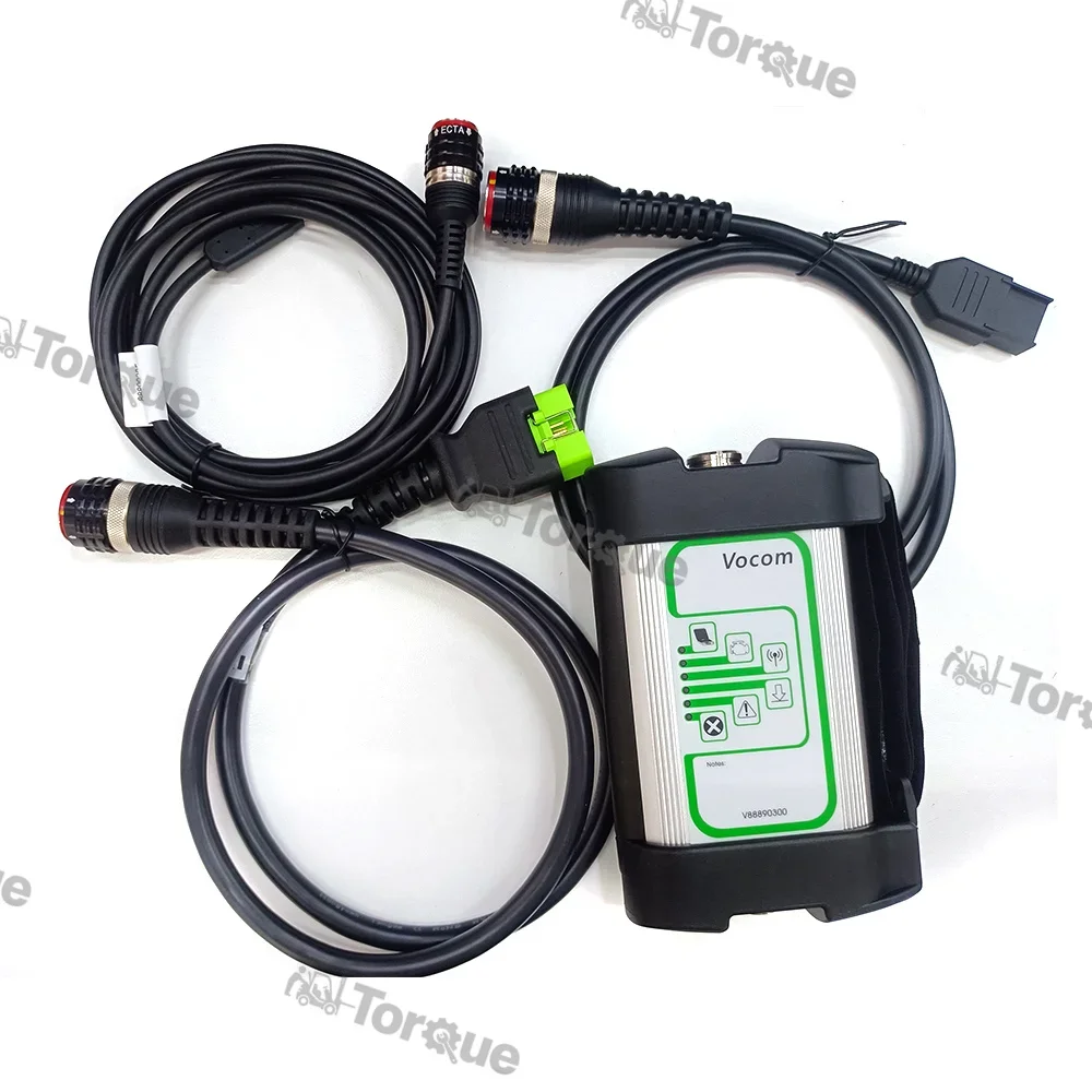 for VOCOM 88890300 with 2.8 PTT Tech Tool for Renault/UD/Mack TRUCK Excavator Diagnostic Scanner Tool