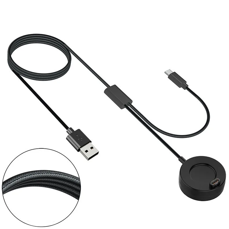 Charging Cable USB Data Charger Adapter Cable Power Cord For fenix 9 8 7x PRO Watch Smart Accessories