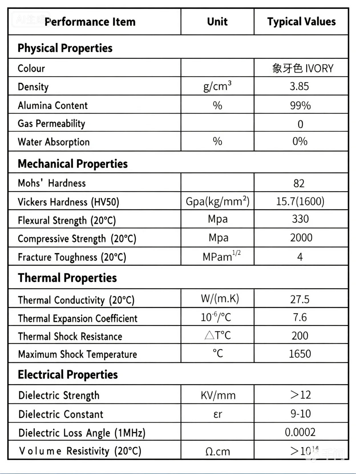 Ceramic Tube Aluminum 1600C High Temp Resistant Hollow Insulation Thermocouple Protection 0 25 20 Mm Heat Resistant
