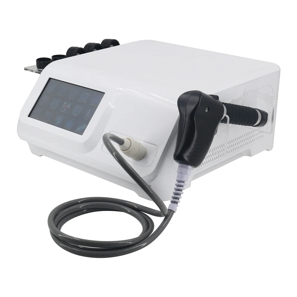 ﻿ 10Bar Pneumatic Shockwave Therapy Machine For ED Treatment Back Pain Relief  Body Massager Professional Shock Wave ﻿