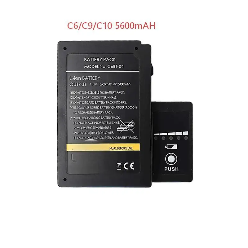 High Capacity Li-ion Replacement Battery for COMWAY C6 C9 C10 A4 A3, JETFIBER X4 X6, Aitelong 70S 80S Fiber Optic Fusion Splicer