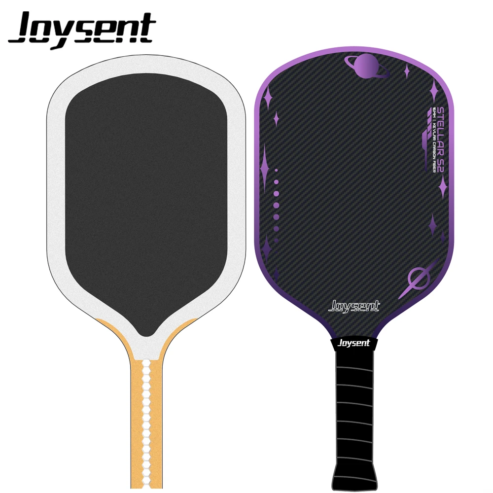 

Pickleball Paddles epp EVA Foam Pro Kevlar Carbon Fiber 16mm Thermoformed Spin Control Power Joysent Racket Intermediate Expert