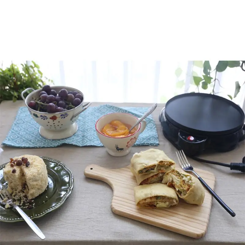 Đa Năng Chống Dính Máy Làm Bánh Crepe Vỉ Nướng Điện Chống Dính Máy Làm Bánh Pizza Nướng Bánh Dụng Cụ Nhà Bếp