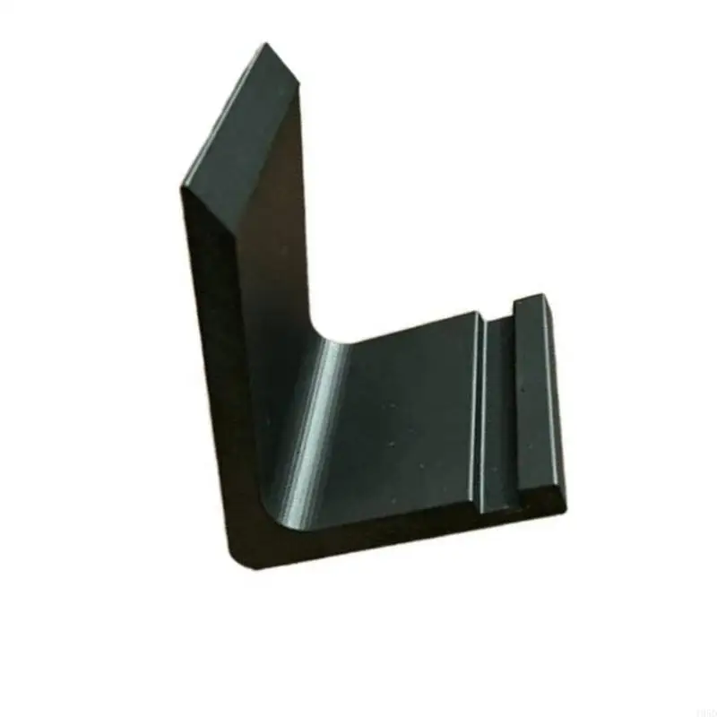 Slanted Record Player Holder for Desk Display and Shelf Placement 