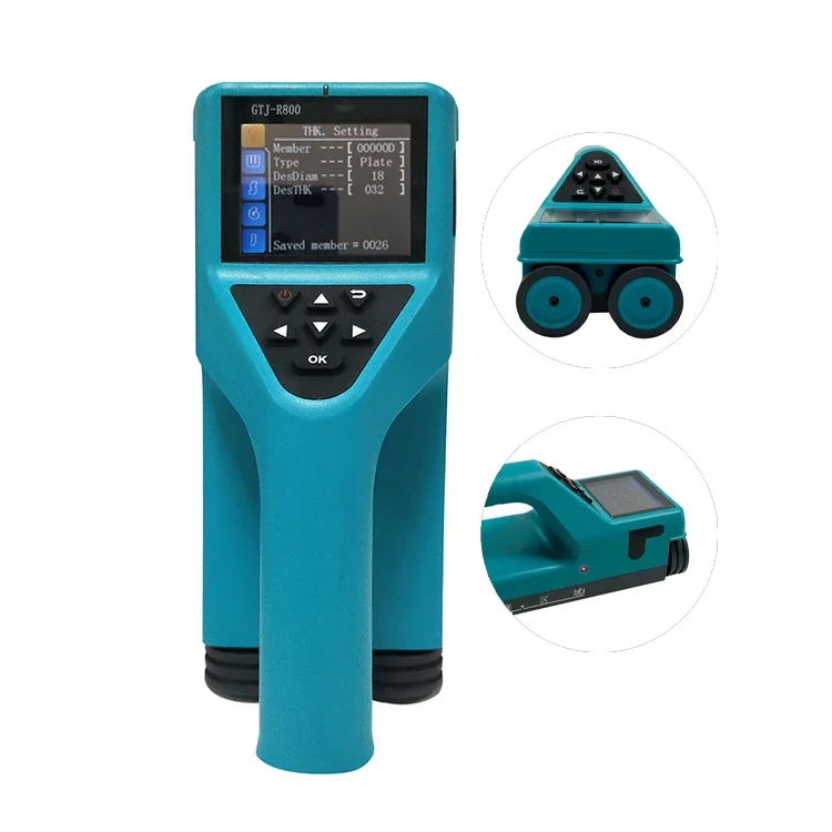 Portable Metal Hand Held Rebar Locator Scanner Location Test For Laboratory