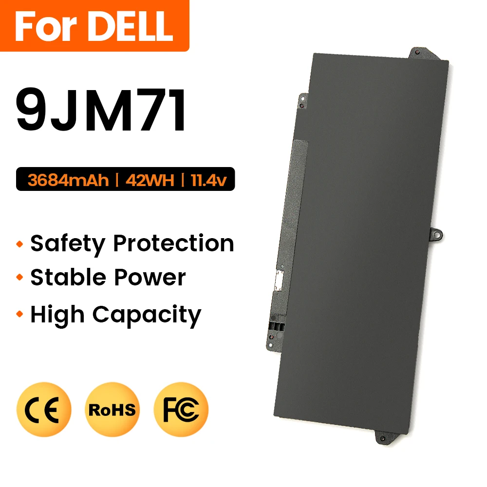BGBT 9JM71 Laptop Battery For Dell Latitude 14 7320 7420 7520 13 5320 Series Replace HDGJ8 MHR4G 7FMXV TN2GY 4M1JN Factory Direc