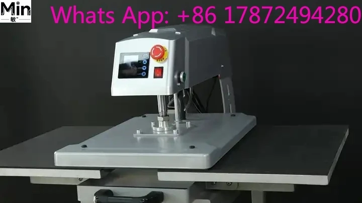 Pneumatic T-Shirt Heat Press Machine Sticker Transfer Printing Equipment