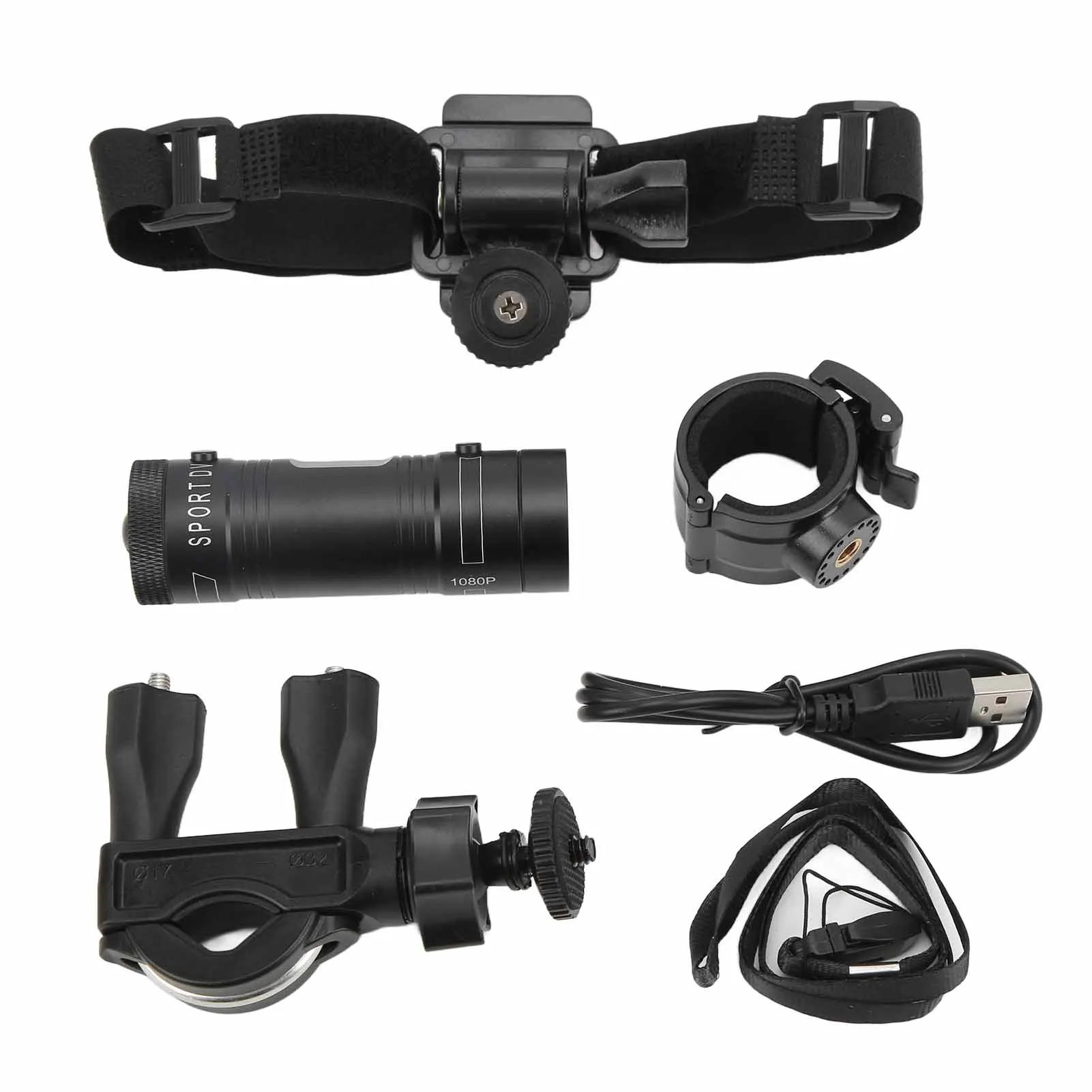 كاميرا فيديو للعمل مقاومة للماء خوذة دراجة نارية كاميرا رياضية 120 °   زاوية واسعة كاملة 1080p HD مسجل فيديو للسيارة كاميرا فيديو DV #2