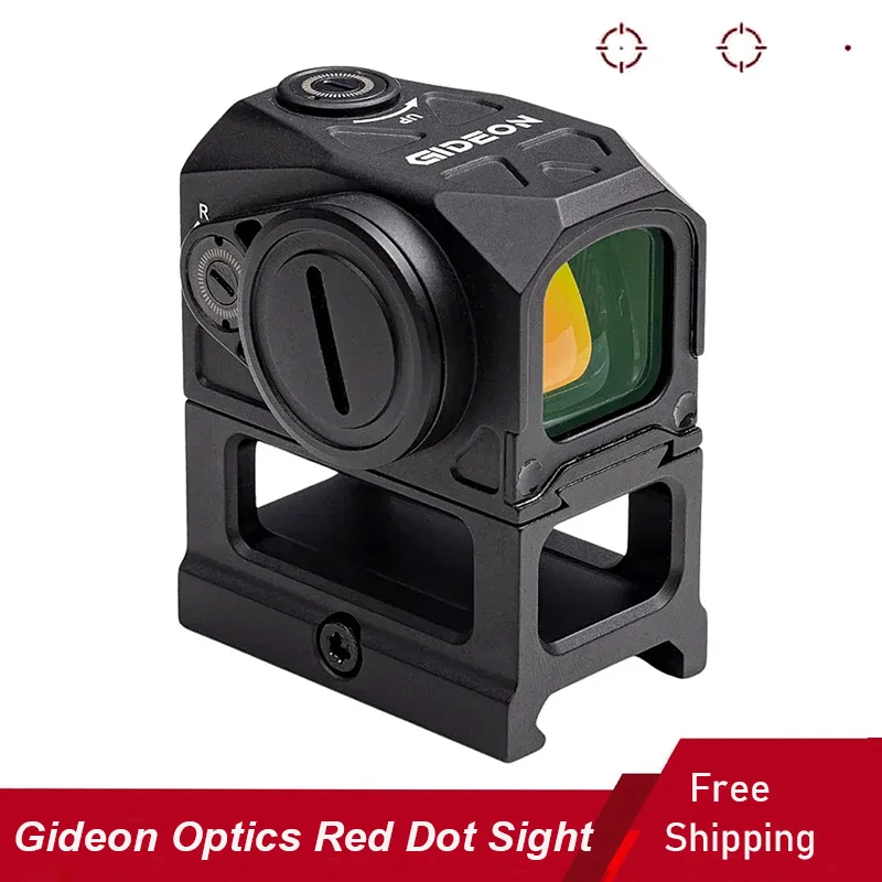 

Tactical Gideon Optics Scope Red Dot 3 MOA Multi-Reticle Sight 16mm Reflex Sights Hunting Riflescope Aluminum Housing