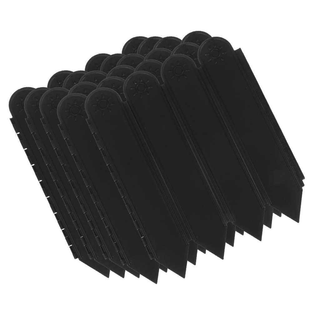 

1 Bag Garden Edging Border Plastic Landscape Fence For Yard Lawn Protector Courtyard Decorative Fencing Outdoor