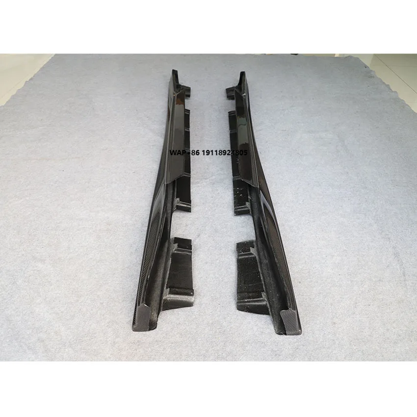 

Top Secret Style Carbon Fiber Side Skirts For GTR R35 Body Kit 2008-2019 Car Parts