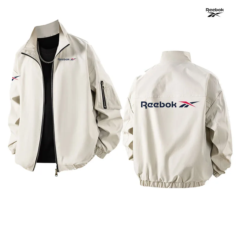 Reebok Men's Spring-Autumn Sun Protection Jacket - Lightweight Design, Soft and Comfortable, Breathable and Loose-Fitting Coat view 3