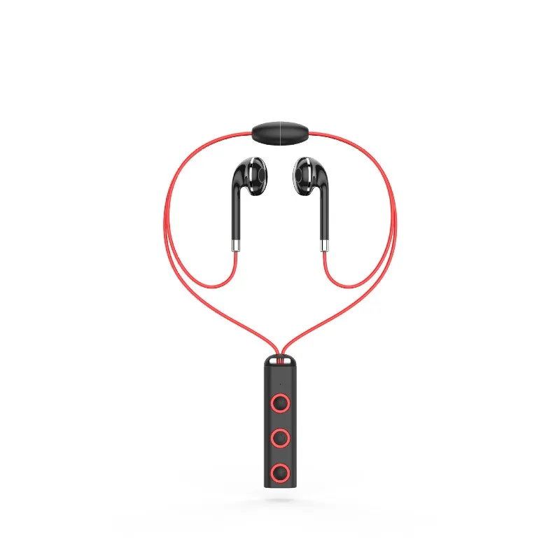 For BT313 Earbuds Sports Neck-hanging Earphones Magnetic Stereo Wireless view 3