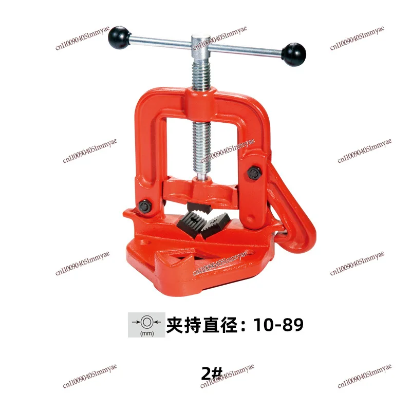 Pipe Clamp Pressure Bench Steel Pipe Clamp Pipe Bench Vise TD1101
