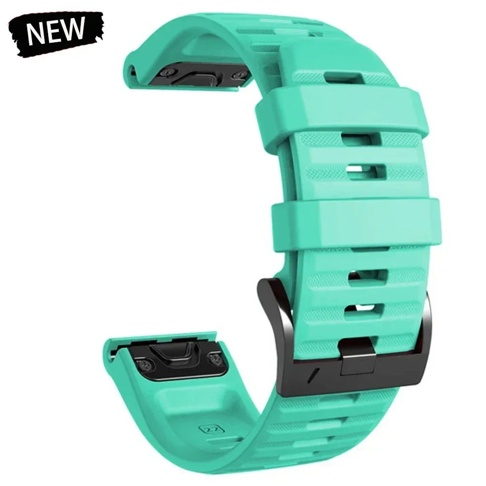 QuickFit Silikon 22 26 mm Armband für Garmin fenix 6 6X Pro 7 7X 5X 5 Plus fenix8 E Armband Forerunner 955 965 Tactix 8 Armband
