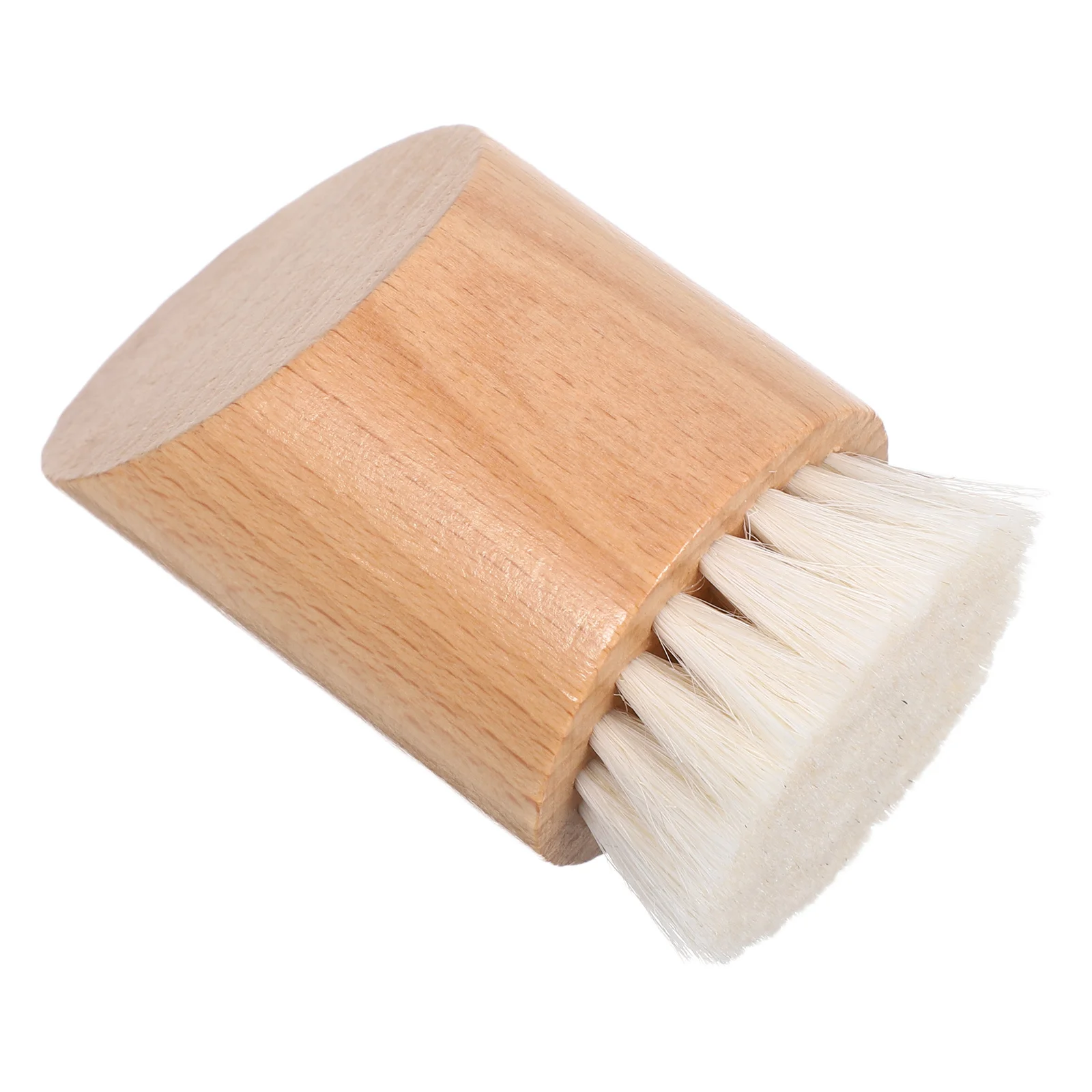 Gesichtsreinigungsbürste, natürlicher Holzgriff, Ziegenhaarborsten, sanftes Peeling, Tiefenreinigung der Poren, Entfernung von Mitessern, Reisen