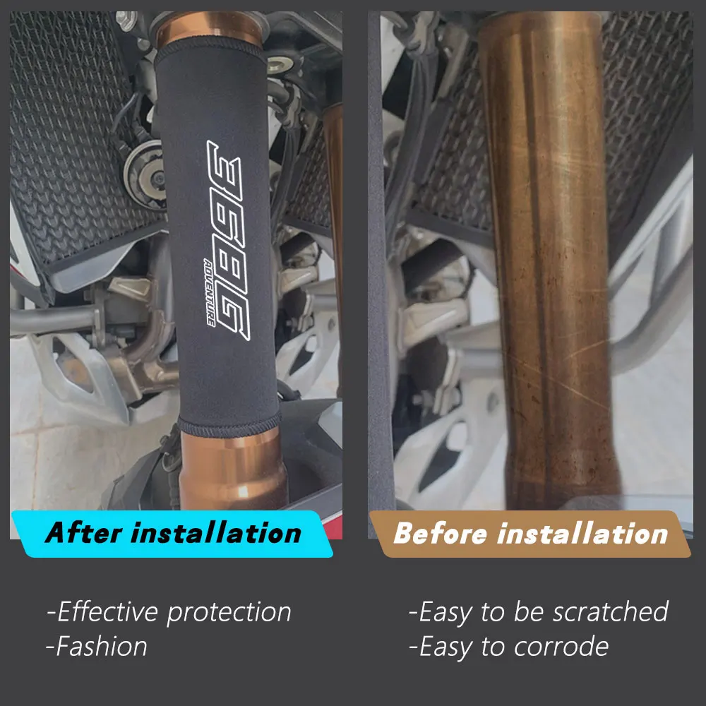 For ZONTES 368G Adventure 368 G Protective Shock Absorber Dust Motorcycle Fork Protection Cover Accessories 1 Pair
