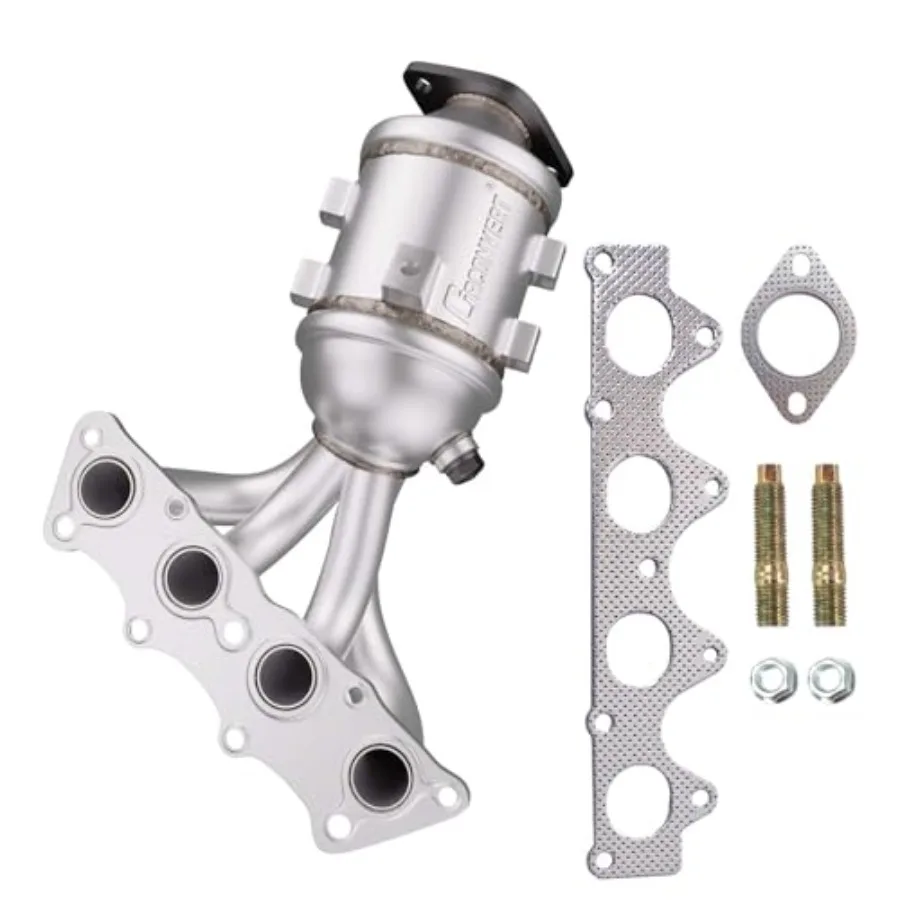 High Flow Catalytic Converter with Direct Fit Design for 20122017  Accent 20122014 Kia Rio and 20122016 Kia Soul 1.6L I4 Engine