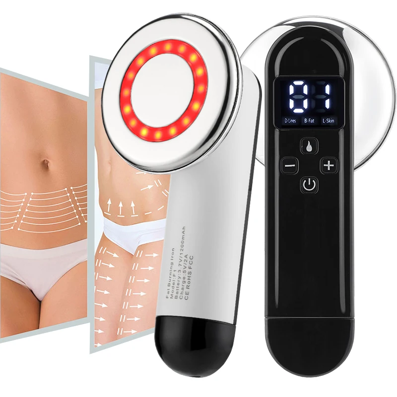 EMS & RF Radio Frequency Body Slimming Machine Cellulite Massager Fat Burner 3 Modes Shaping Machine for Belly Arm Waist Leg