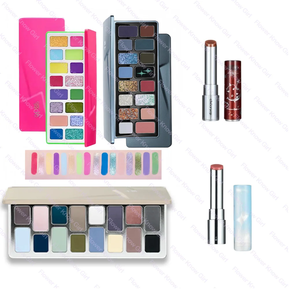 CHEERYEP 16-Color Eyeshadow Palette Matte,Shimmer & Satin Finishes Natural Daily Wear,Multi-Color Face Palette,Lip Gloss Set