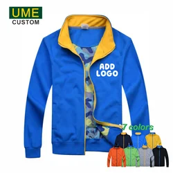 YOTEE 2024 autunno e inverno Casual colletto mimetico giacca di alta qualità Personal Company Group LOGO personalizzato cotone Unisex