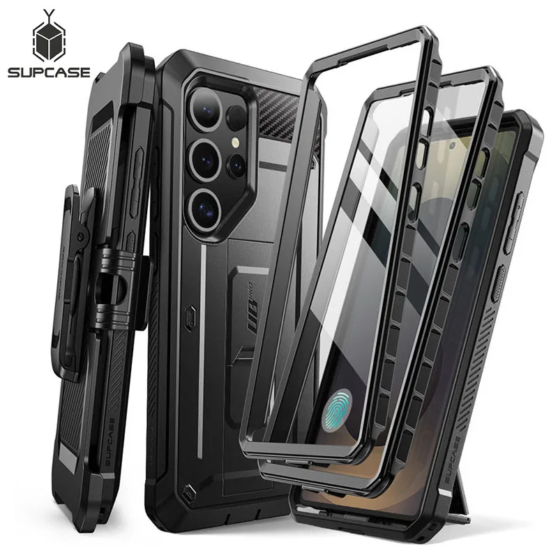 SUPCASE For Samsung Galaxy S25 Ultra Case 6.9 Inch UB Pro Military-Grade Protection Phone Case with Built-in Screen Protector