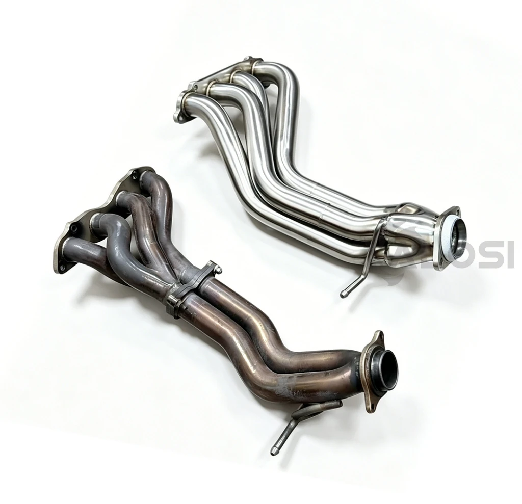 Performance Exhaust Muffler For Civic Integra Type Accord Euro R (FD2) K20A 2007-2012 rear-wheel drive Exhaust collector Engine - view 3
