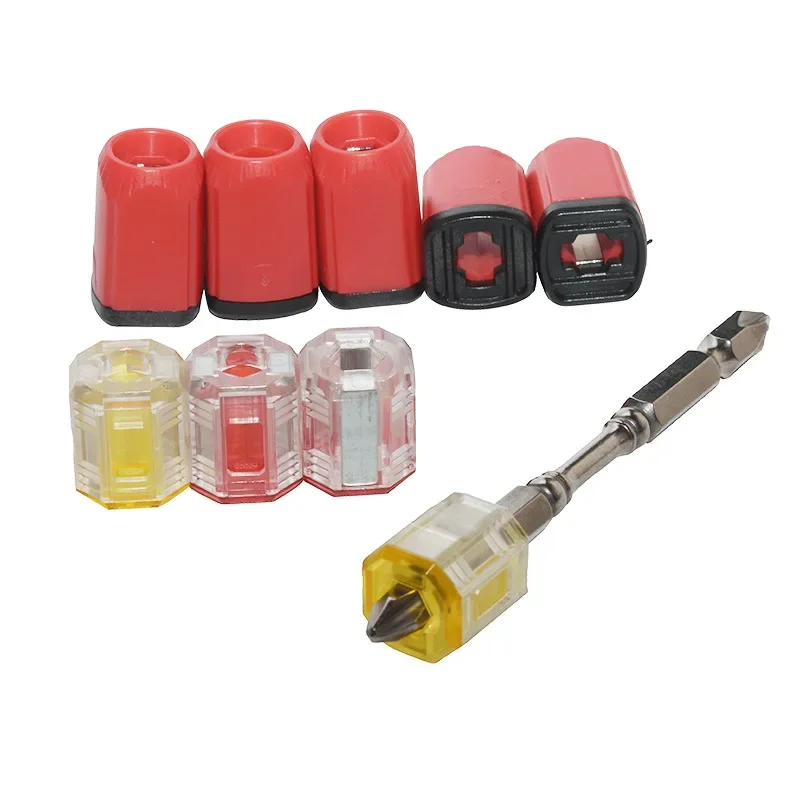 Screwdriver Mini Quick Charge Magnetizer Bits Strong Magnetic Sleeve Electric Head Magnet Ring