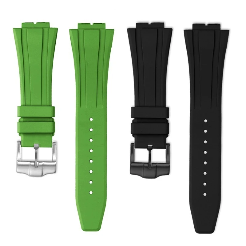 ل كاسيو g-صدمة معدنية مثمنة مزرعة البلوط GBM-2100/GM-2100/GA-B2100 لينة حزام ساعة مطاطي مقاوم للماء