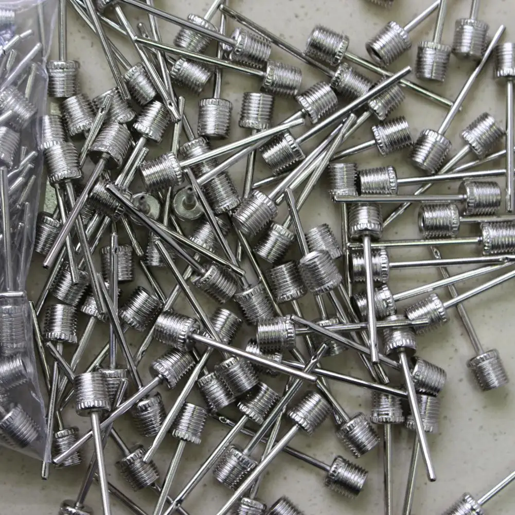 for Footballs Ball Metal Standard 10Pcs Portable Needles Inflating Pins Air Pump for Footballs