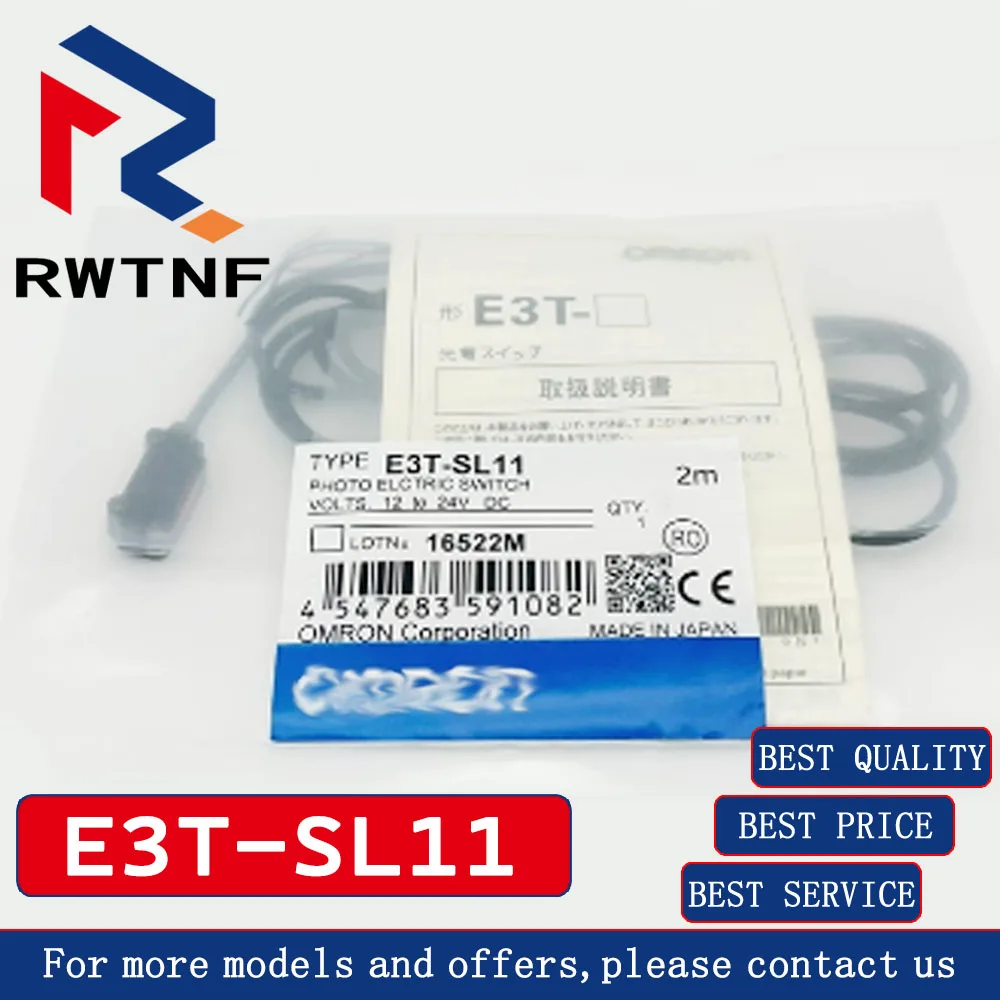 Совершенно новый оригинальный фотоэлектрический датчик переключателя E3T-SL11, 100% оригинальный складской запас