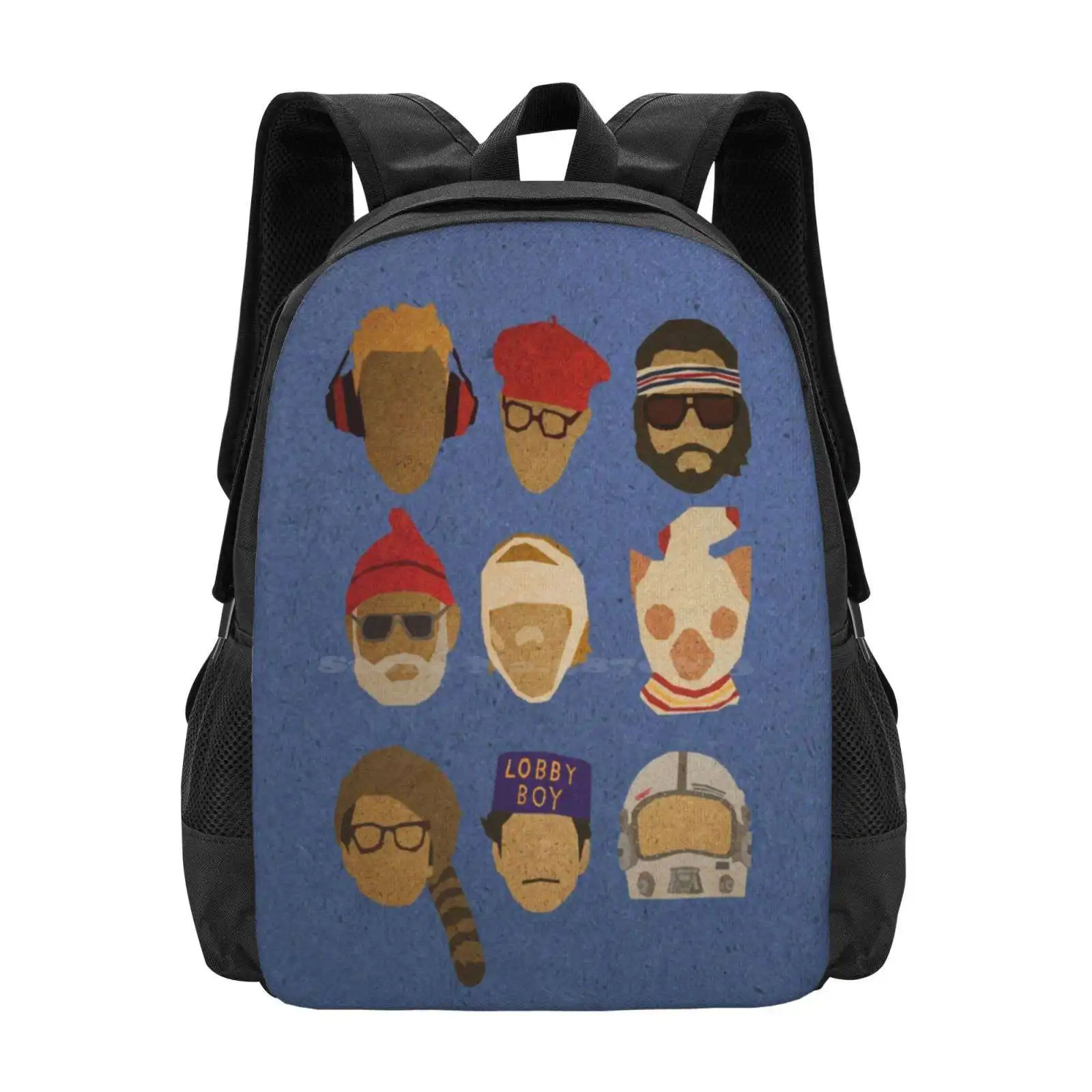 Wes Anderson'S Hats Hot Sale Backpack Fashion Bags Hats Wes Anderson Grand Budapest Hotel Rocket Rushmore The Royal The Life