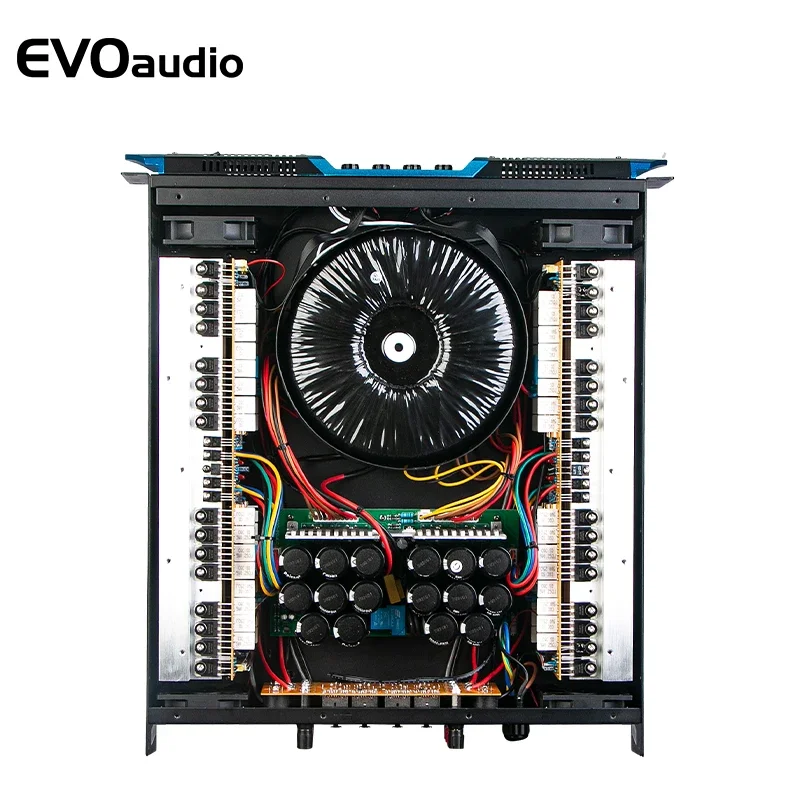 EVOaudio Professional 2U 4 Channels Audio Power Amplifiers For KTV Subwoofers Sound Equipment