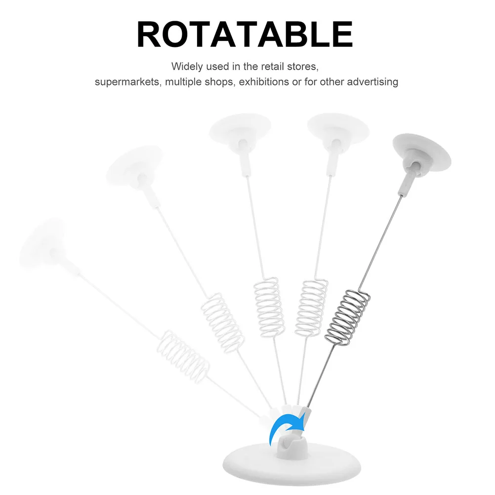 Label Shake Card Werbeclip Display Preisschild Ordnerklammern Wechsel dummes Material