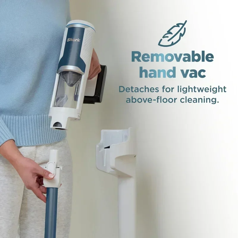 DD2Shark 깨끗한 빈 무선 스틱 자동 비우기 시스템, HEPA 필터, BU3523을 갖춘 경량 무선 진공 청소기