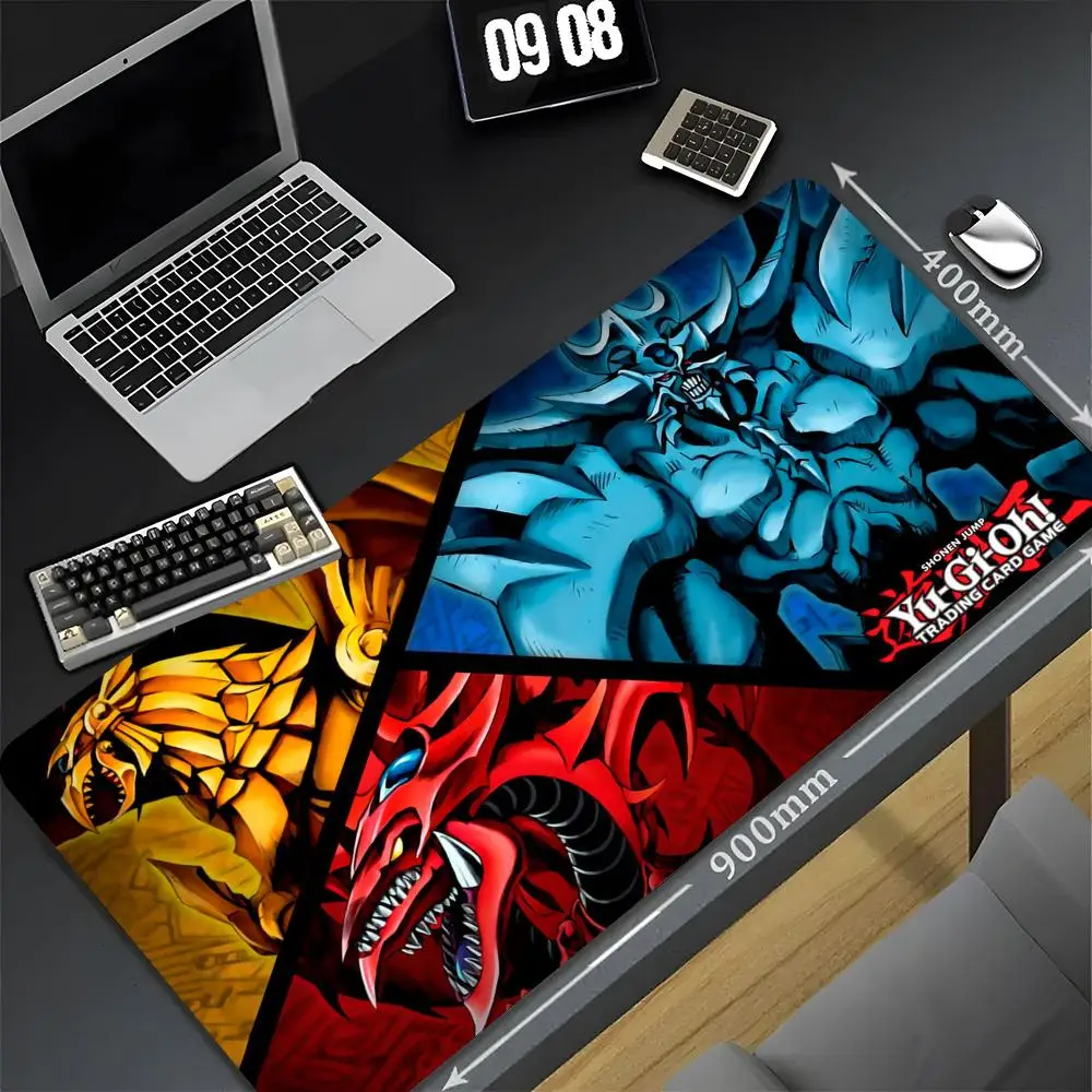 Yu Gi Oh Gaming Mouse Pad 90x40 Cm Desk Mat Xxl Pc Gamer Gaming Computer Offices Mousepad Keyboard