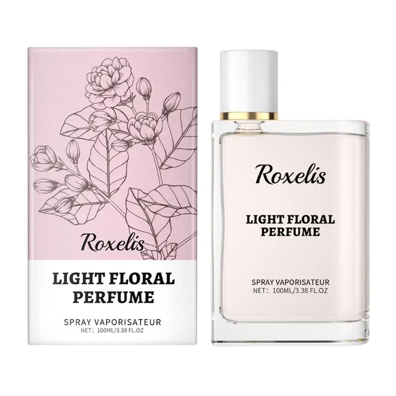 100ml Floral Perfume For Women Fresh Light Elegant Fragrance Gentle Skin-friendly Daily Dating Attract Men Fragrance BodyPerfume