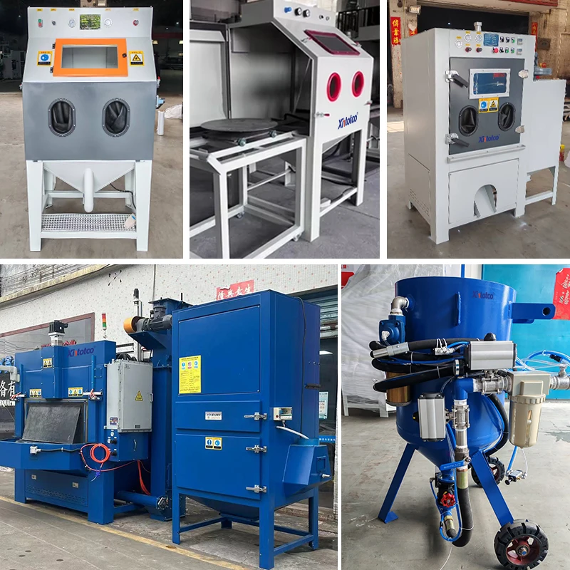 Image 7: Machine de sablage à haute pression, machine de sablage manuelle, équipement de sablage pour le nettoyage des surfaces