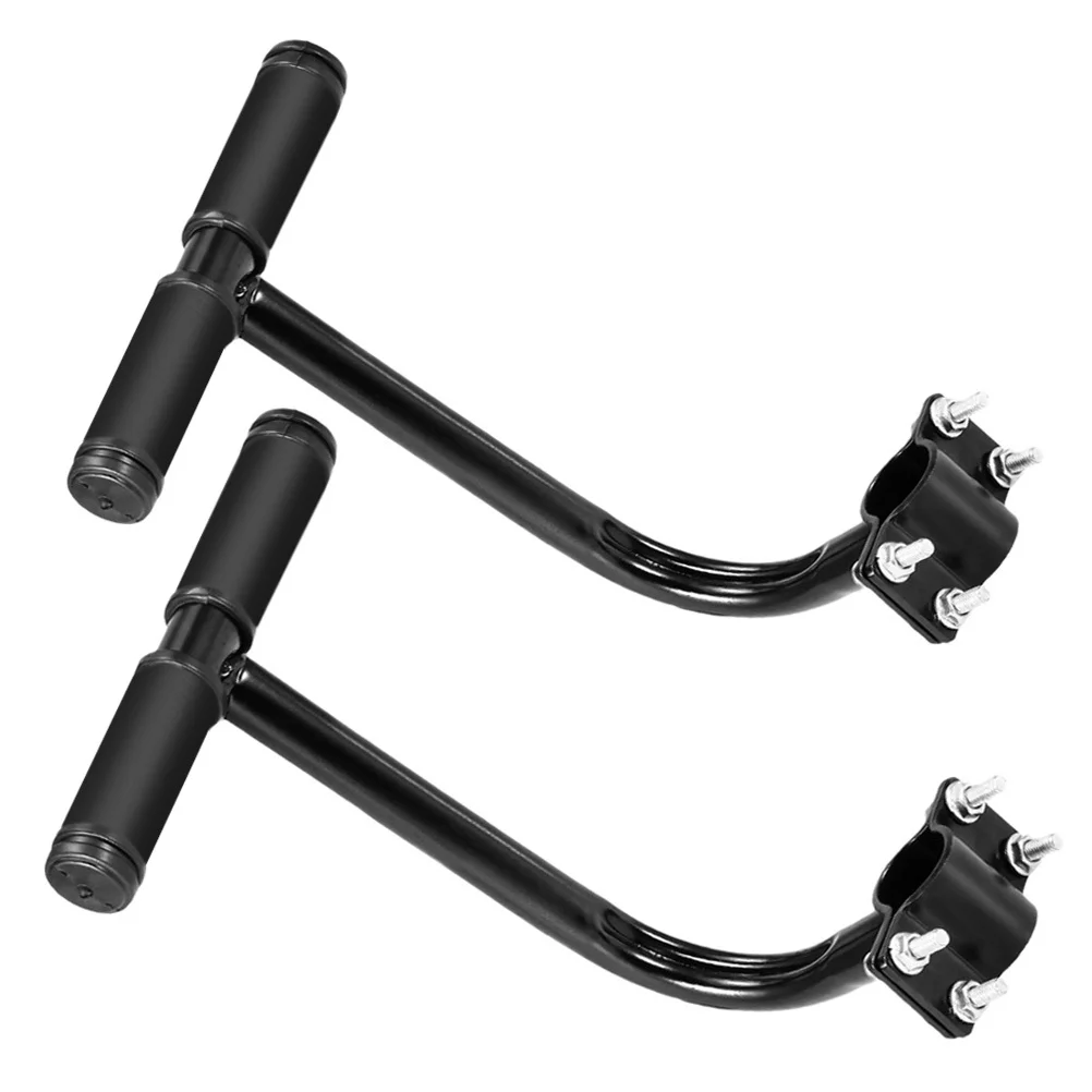 2 قطعة دراجة الطفل مسند الذراع عدم الانزلاق المقعد الخلفي المقود ل الطريق الجبلية للطي الدراجات مقاعد الدراجات مقبض مسند ذراع الدراجة