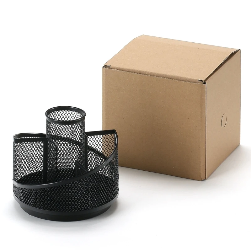 الدورية القلم كأس مكتب عمل المنظم مكافحة زلة قاعدة منظم فرش الماكياج للمطبخ الحمام غرفة نوم كونترتوب K1KF